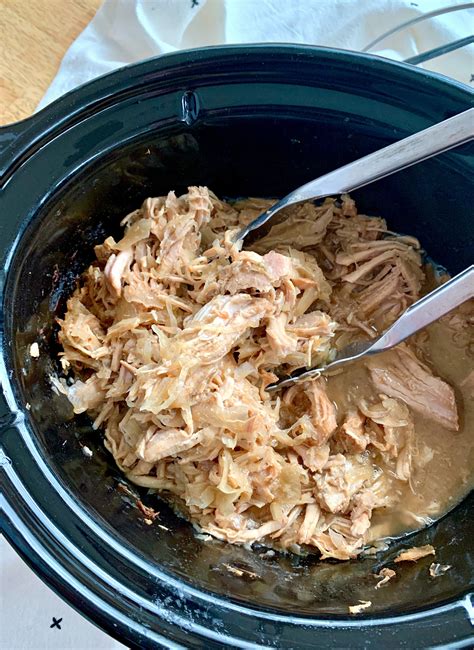 Slow Cooker Pork and Sauerkraut - Foodtastic Mom