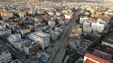 Ad Yaman Depremde Yerle Bir Oldu Drone Kameras Felaketin B Y Kl N