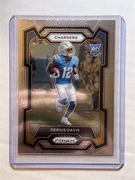 Panini Prizm Derius Davis Rc Rookie Card Ebay