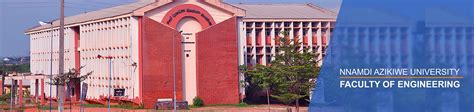 Faculty Of Engineering Nnamdi Azikiwe University