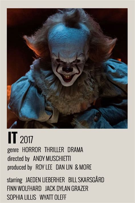 It By Orla Alternative Minimalistic Movie Poster Iconic Movie