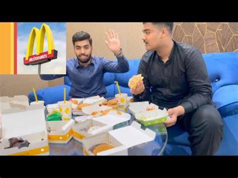 We Ordered The Entire Mcdonalds Menu Youtube