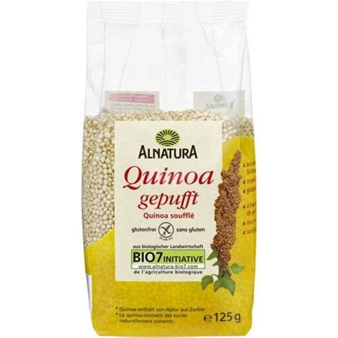 Alnatura Bio Quinoa Puffasztott G Piccantino Online Shop