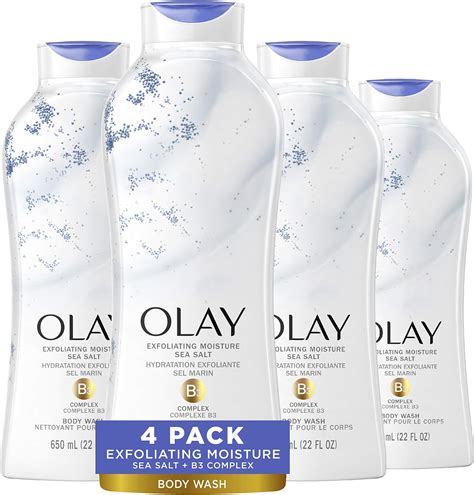 Amazon Olay Daily Exfoliating With Sea Salts Body Wash 22 Oz 4