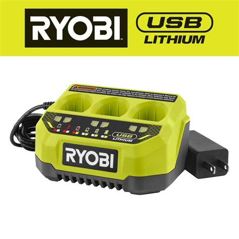 Ryobi Usb Lithium Port Charger Fvch The Home Depot