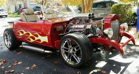 CUSTOM Chevy Corvette Street Hot Rod Like T Bucket Model A Rat Rod Chopped C4 For Sale