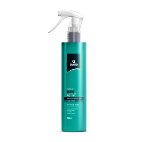 Avora Curl Active Spray Modelador De Cachos 200ml No Shoptime