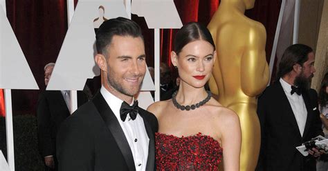 Adam Levine Et Sa Femme Behati Prinsloo La Me C R Monie Des Oscars