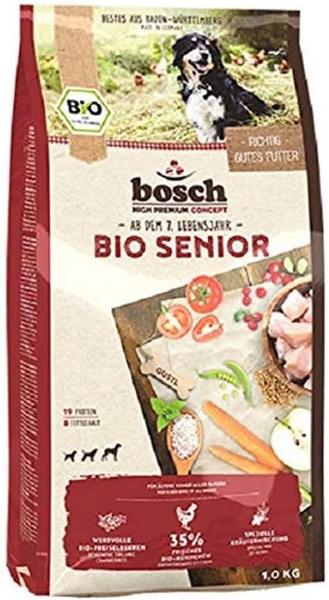 Bosch Hpc Bio Senior H Hnchen Preiselbeere Hundefutter F R Ltere