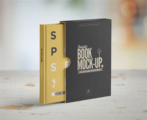 Book Mock Up Slipcase Edition En Behance