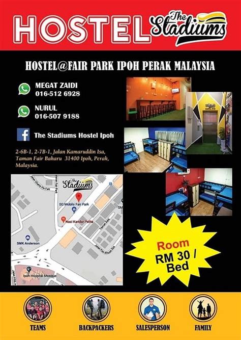 The Stadiums Hostel Ipoh Reviews Malaysia