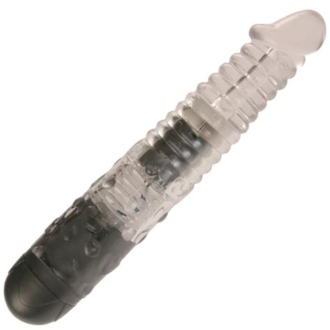 Nymph Clear Vibrating Dildo 7 Inch Discreet Delivery Bondara