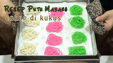 Putu Mayang Resep KUPAS TUNTAS TIPS RAHASIANYA YouTube