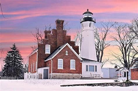 Port Sanilac Lighthouse Michigan