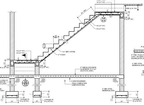 Stair section and beam joints design dwg file – Artofit