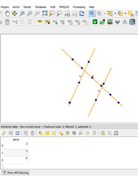 Creating Points Along Line According To Attribute Data Using Qgis