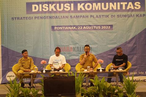 Wako Pontianak Ajak Warga Jaga Kebersihan Sungai Dan Parit Dari Sampah