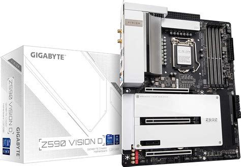 Gigabyte Z590 Vision D Lga 1200intelz590atxtriple M2pcie 40usb