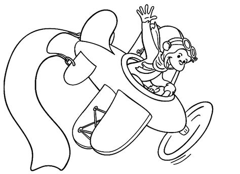 Coloring Pages Curious George Games Banana Free