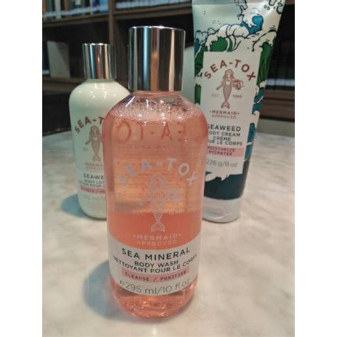 Jual Bath Body Works Bbw Sea Tox Sea Minerals Body Wash Ml