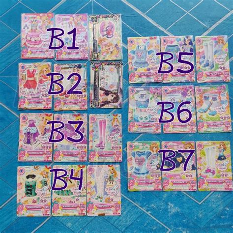 Jual Aikatsu Promotion Card Jepang Set 3 Card Tops Bottoms Shoes