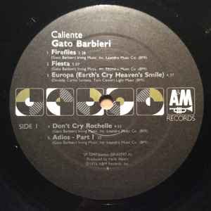 Gato Barbieri - Caliente! (1982, Vinyl) | Discogs