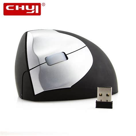 Left Hand Mouse Version Ergonomic Gaming Mouse Anti Mouse USB Receiver 1600 DPI Wireless Mouse ...