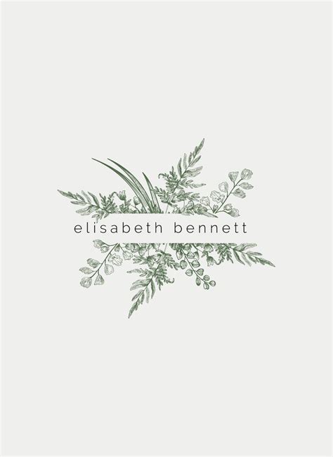 Branding Dumont Design Graphique Herb Logo Design Wedding Logo