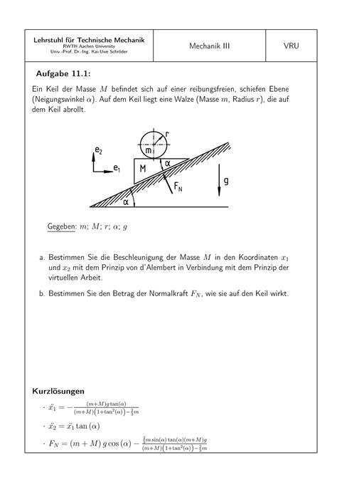 Bung Pdv A Lehrstuhl F R Technische Mechanik Rwth Aachen