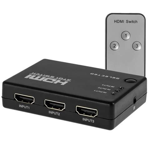 Switch HDMI ULTRA COMPACT 3 Ports Tunewtec Tunisie