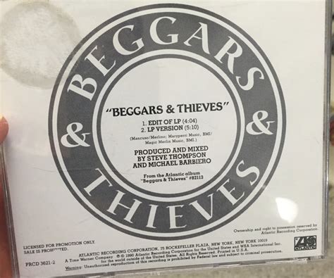 Beggars & Thieves - Beggars & Thieves (1990, CD) | Discogs