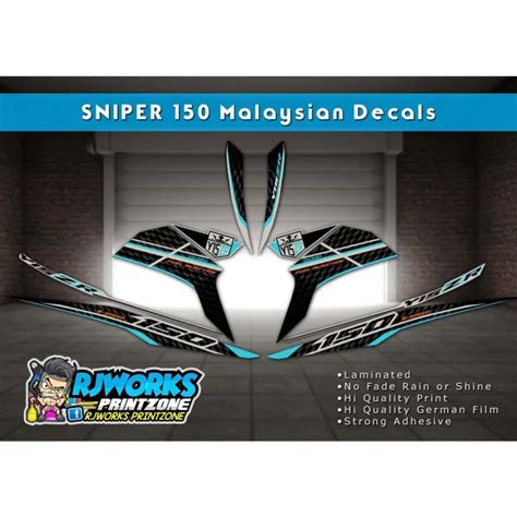 Y15zr Decals Sniper 150 Decals Lazada Ph