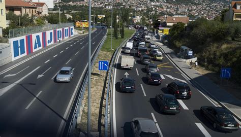 Slobodna Dalmacija Voza I Oprez Danas Brzom Cestom Solin Klis