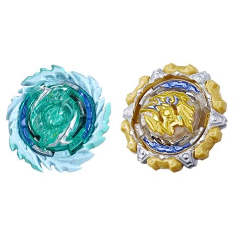 Beyblade Burst Quaddrive Magma Roktavor R7 And Gilded Balderov B7