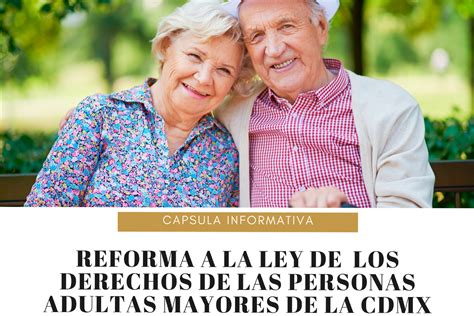 Reforma A La Ley De Los Derechos De Las Personas Adultas Mayores De La