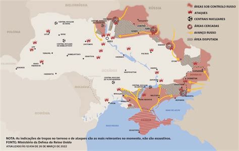 Mapa Da Guerra O Que Se Sabe Sobre O Dia Do Conflito Na Ucr Nia