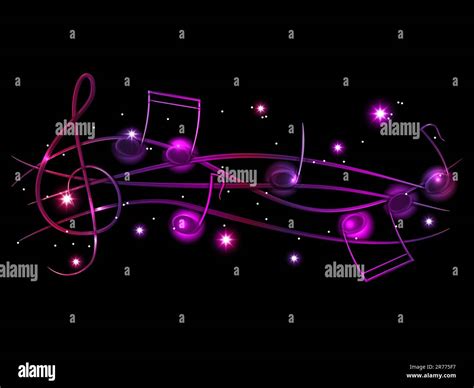 Vector Musical Shiny Background Stock Vector Image And Art Alamy