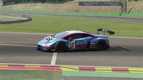 Assetto Corsa Lamborghini Huracan Gt3 Spa 215573 Setup Youtube