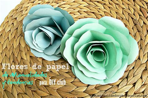 Flores De Papel F Ciles Handbox Craft Lovers Comunidad Diy