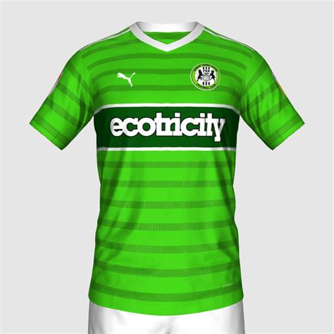 Forest Green Rovers Home Fifa Kit Creator Showcase