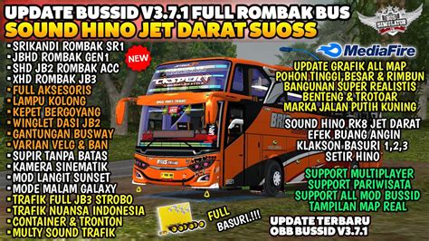 Updateobb Bussid V Sound Hino Rk Jet Darat Suoss New Graffic