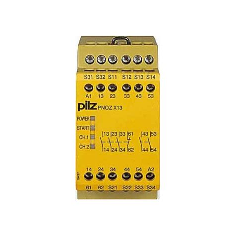 Pilz Pnoz X Not Aus Schaltger T Vdc N O N C Online Kaufen