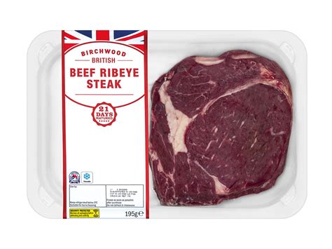 Birchwood British Beef Ribeye Steak LIDL