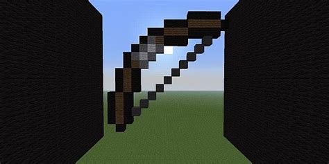 Bow Animation Pixel Art Minecraft Map