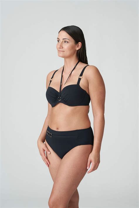 Padded Black Bikini Unas Primadonna Discount Bikini Plus Size Padded