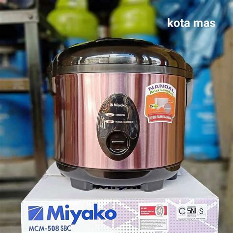 Jual Miyako MCM 508 SBC 3in1 Mejikom Rice Cooker Magic