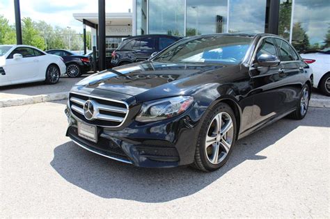 Certified Pre Owned 2017 Mercedes Benz E Class 4matic® Sedan 4 Door Sedan In Newmarket P1590