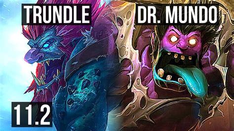 TRUNDLE Vs DR MUNDO JUNGLE 10 0 6 Legendary KR Master V11 2