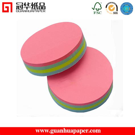 Round Sticky Note Custom Shaped Sticky Note Pad China Sticky Note Pad