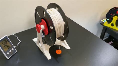 Spool Holder With 3d Printed Gear Bearing Optimised For Enclosure Youtube